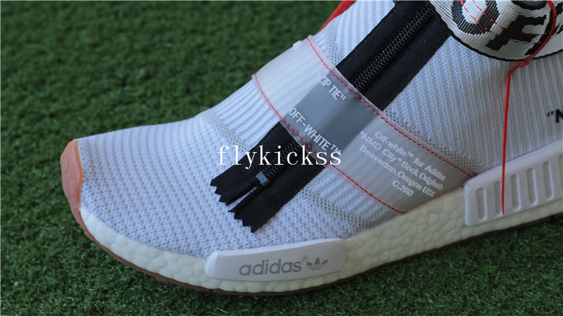 OFF-WHITE x Adidas NMD City Sock Real Boost